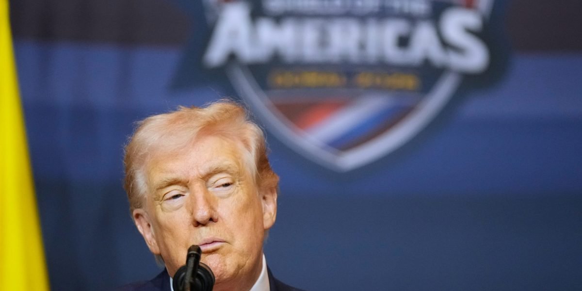 Trump calls on leaders at Shield of the Americas summit to use their militaries against drug cartels