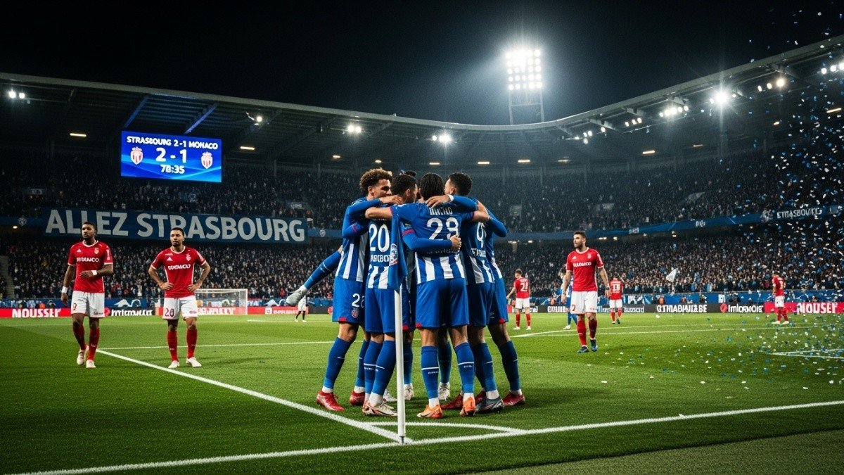 Enciso brace sinks Monaco as Strasbourg storm into Coupe de France quarters